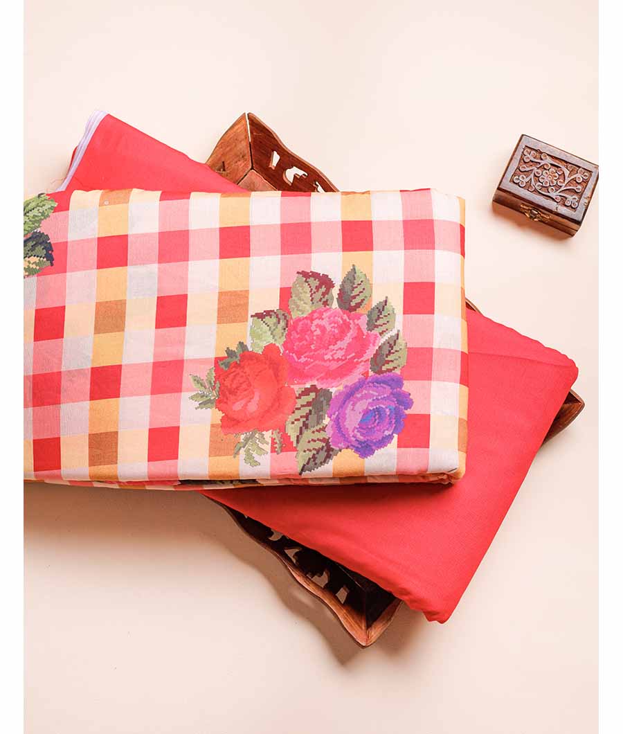 PRINTED MULMUL COTTON LAWN MIX & MATCH