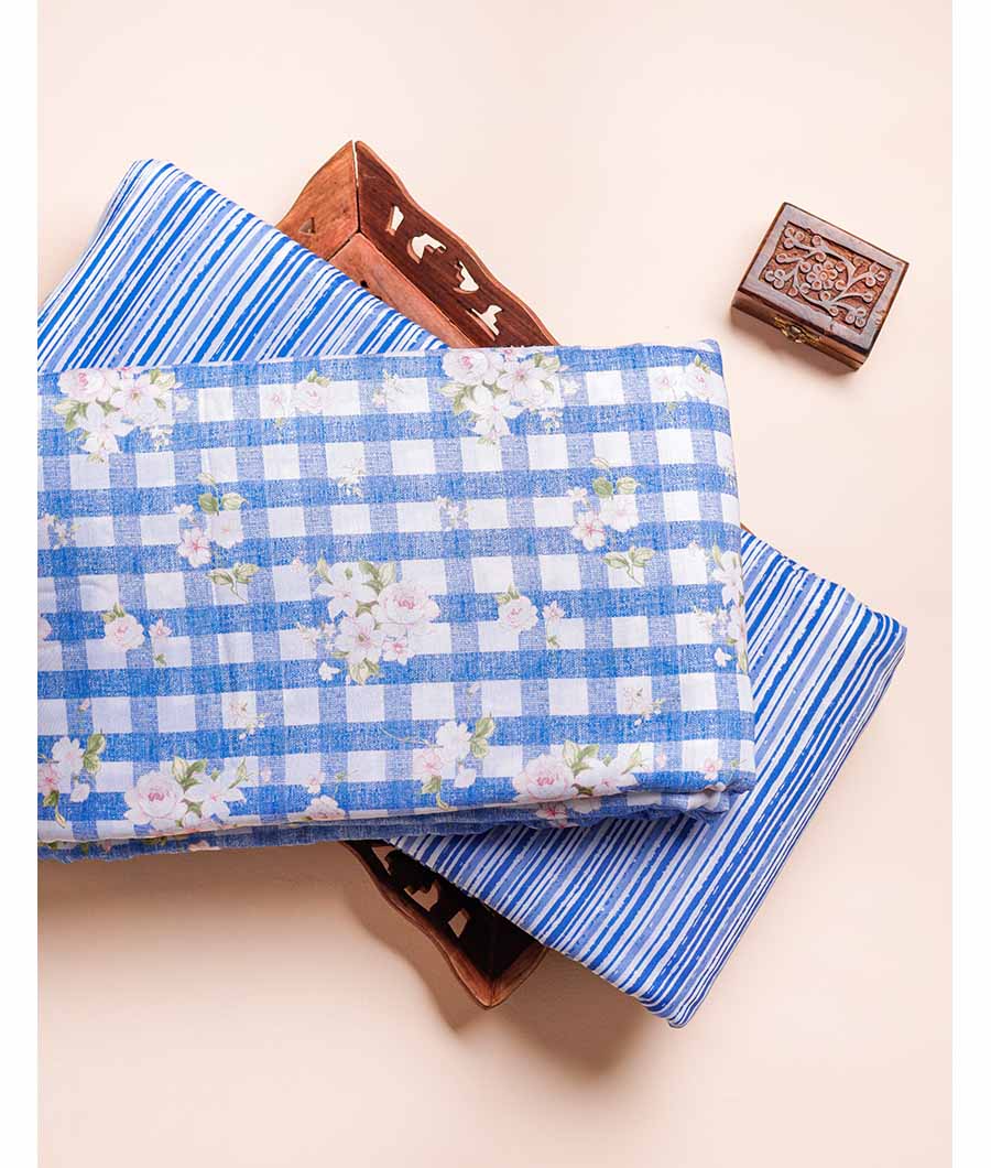 PRINTED MULMUL COTTON LAWN MIX & MATCH
