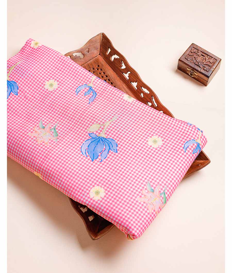 COTTON LAWN DIGITAL PRINTED FABRIC