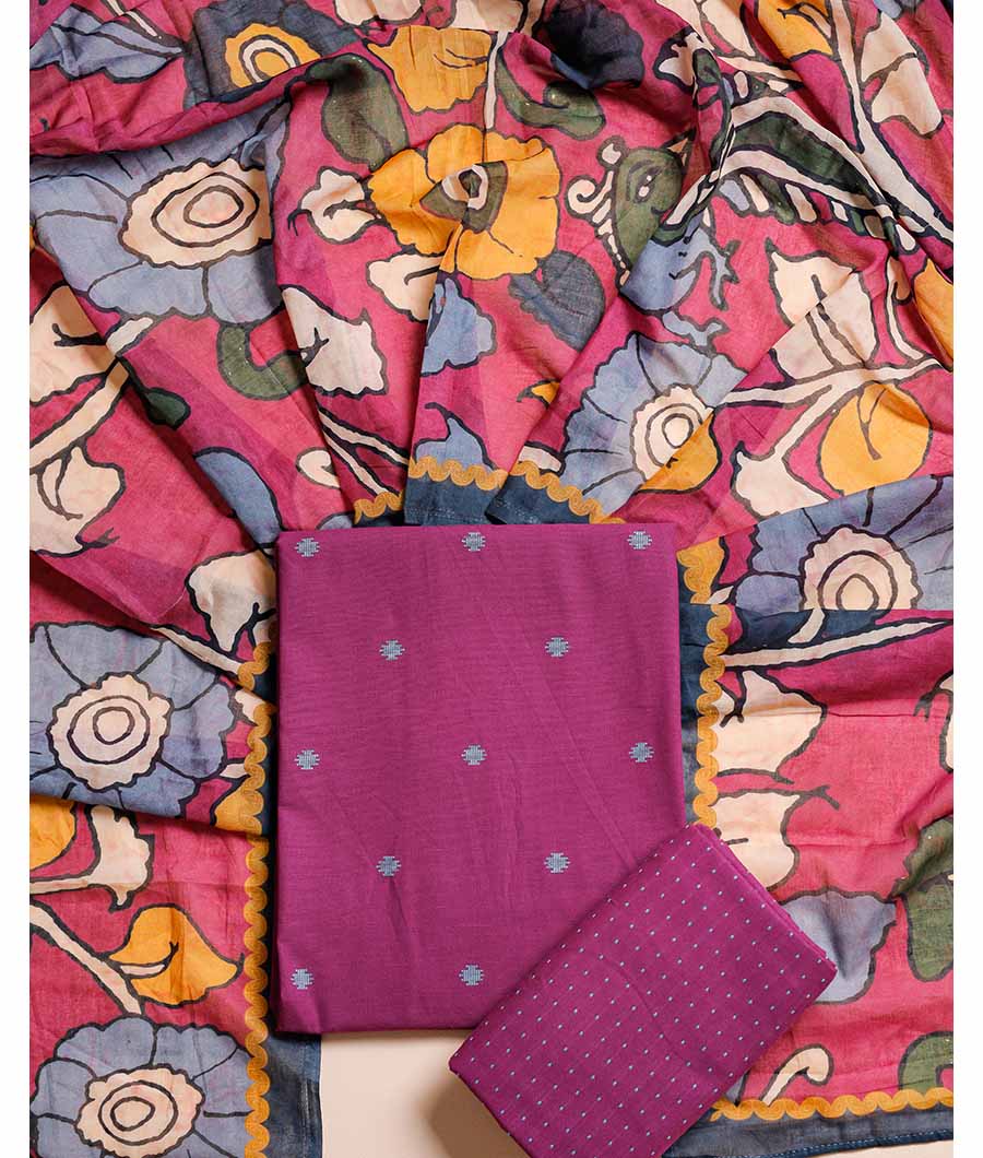 GUL RANG KALAMKARI SUIT SET