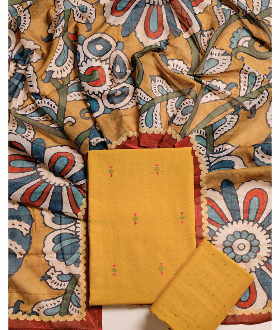 GUL RANG KALAMKARI SUIT SET