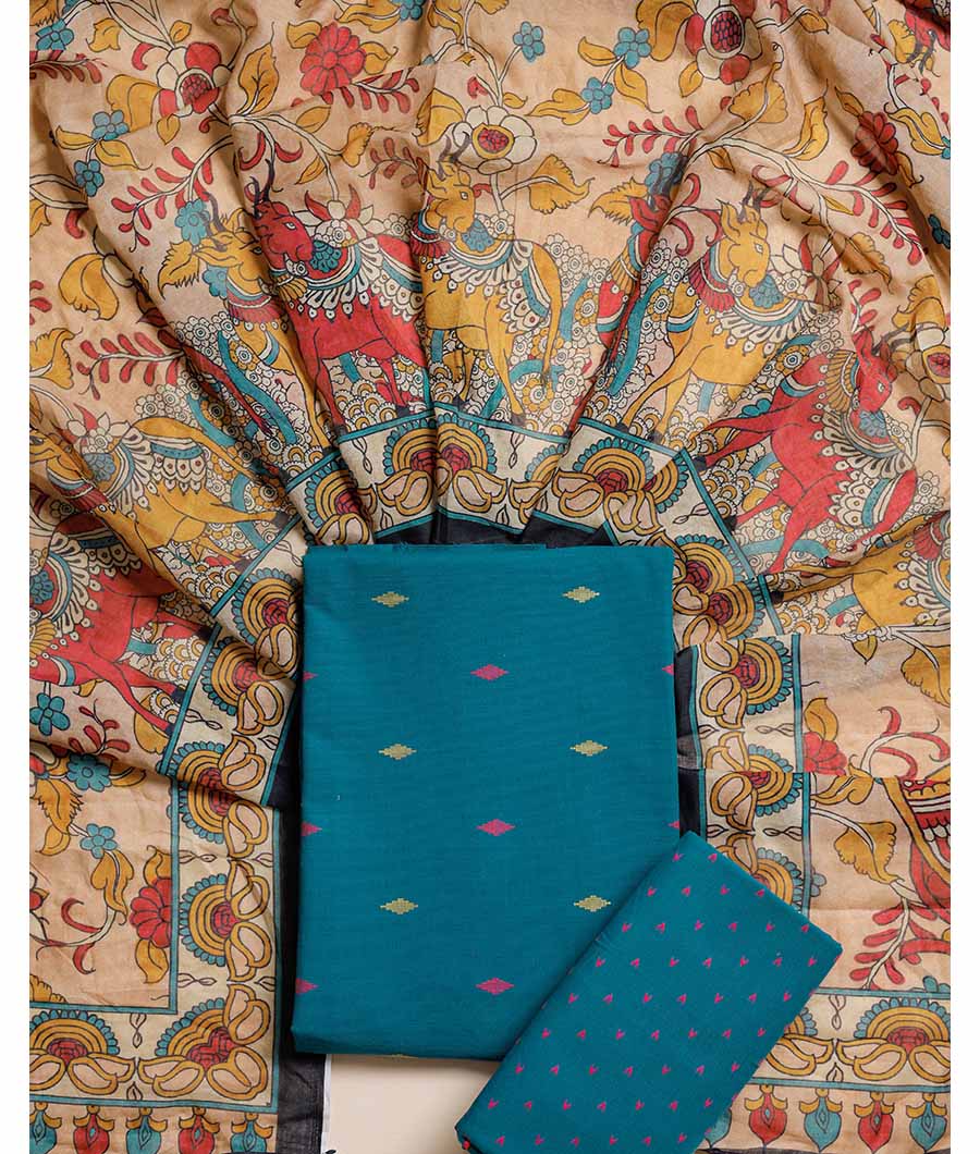GUL RANG KALAMKARI SUIT SET