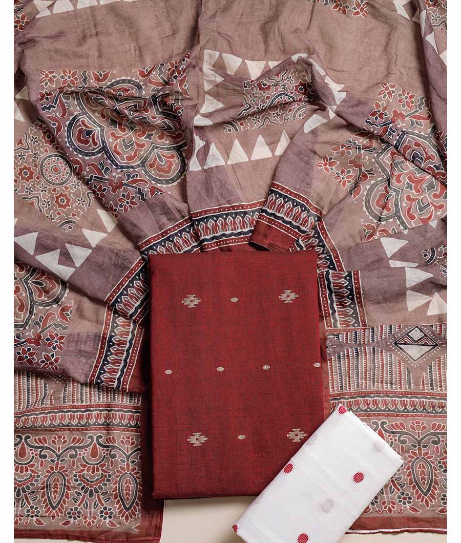 GUL RANG KALAMKARI SUIT SET