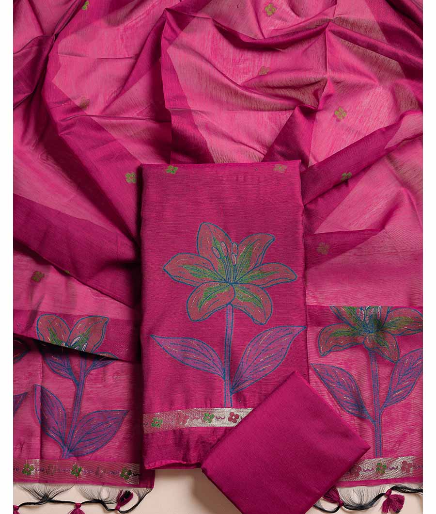 MUGA SILK PAITHANI SUIT SET