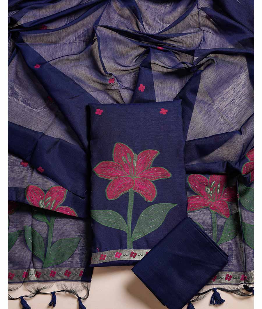 MUGA SILK PAITHANI SUIT SET