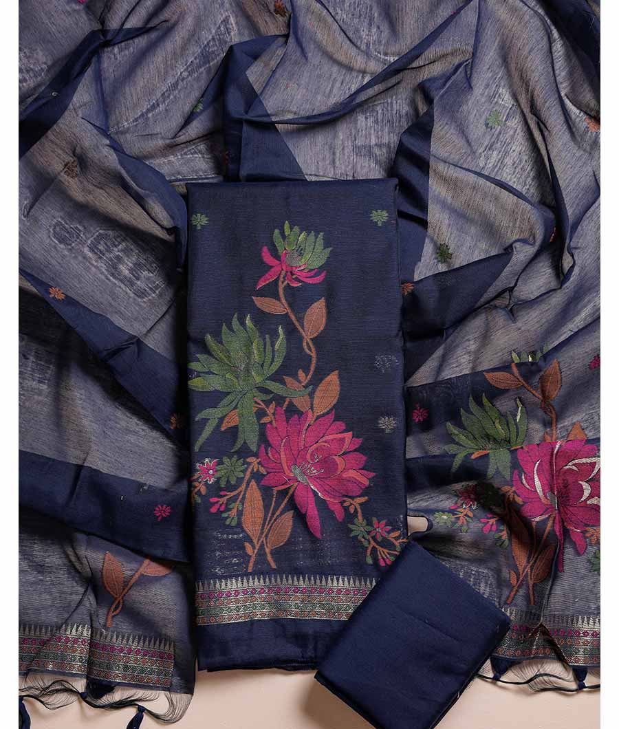 MUGA SILK PAITHANI SUIT SET