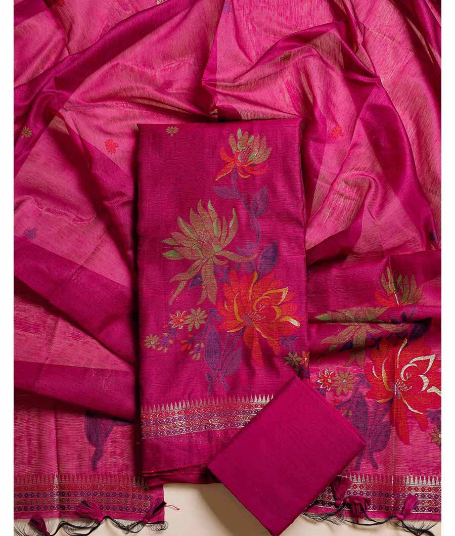 MUGA SILK PAITHANI SUIT SET
