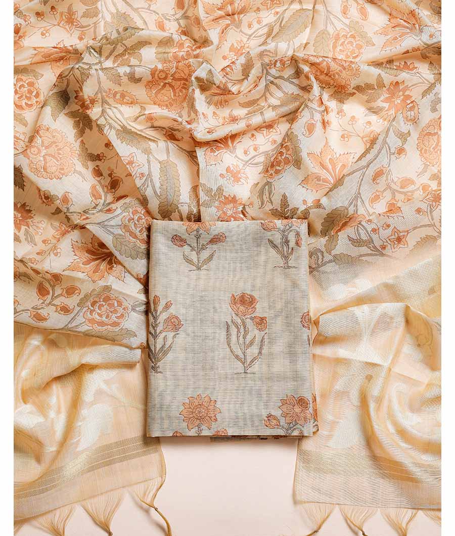 MUGHAL MODAL SILK PRINTED  SUIT SET
