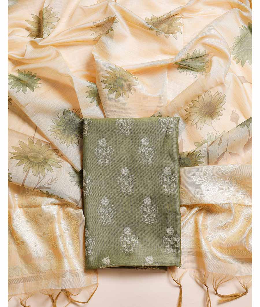 MUGHAL MODAL SILK PRINTED  SUIT SET