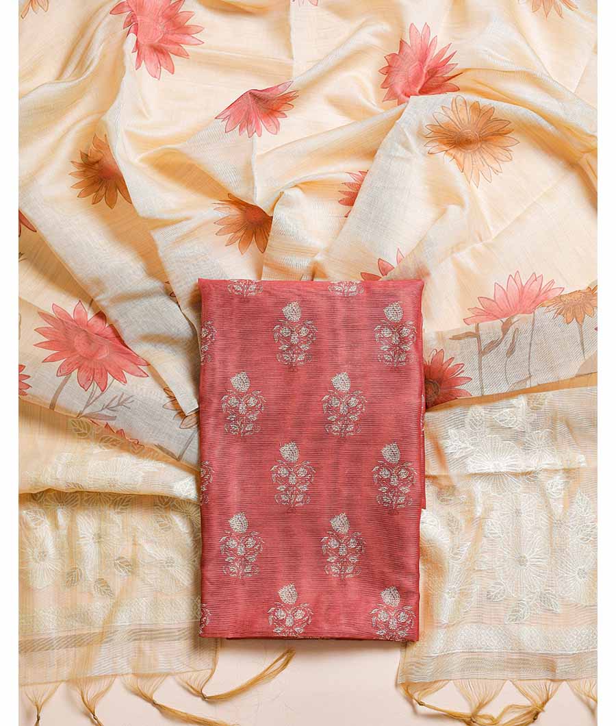 MUGHAL MODAL SILK PRINTED  SUIT SET