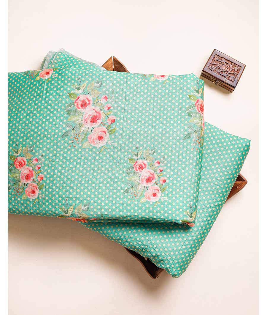 MOGRA CHANDERI FABRIC