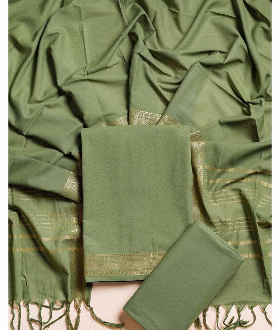 PURE MANGALGIRI COTTON SUIT SET