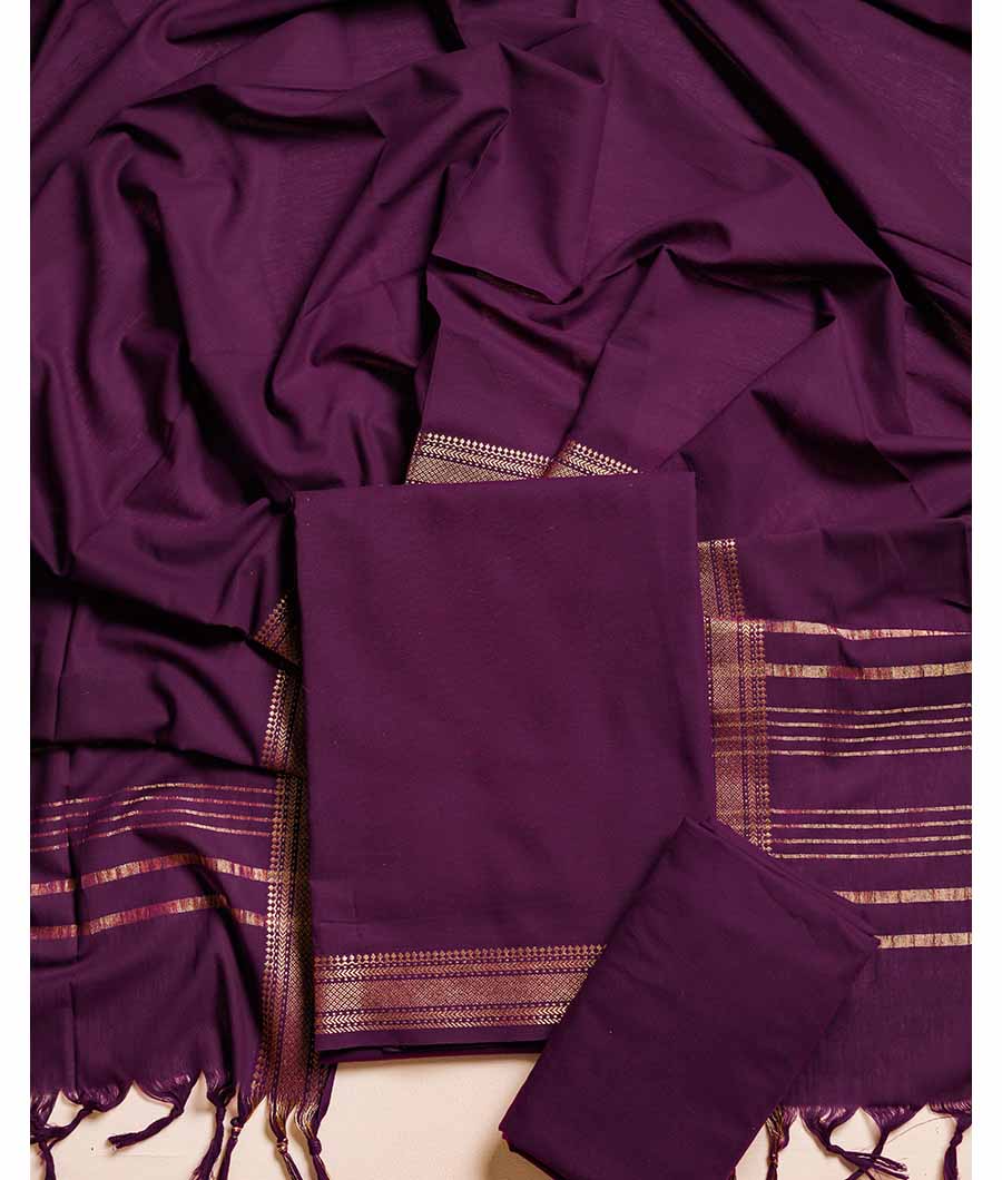 PURE MANGALGIRI COTTON SUIT SET