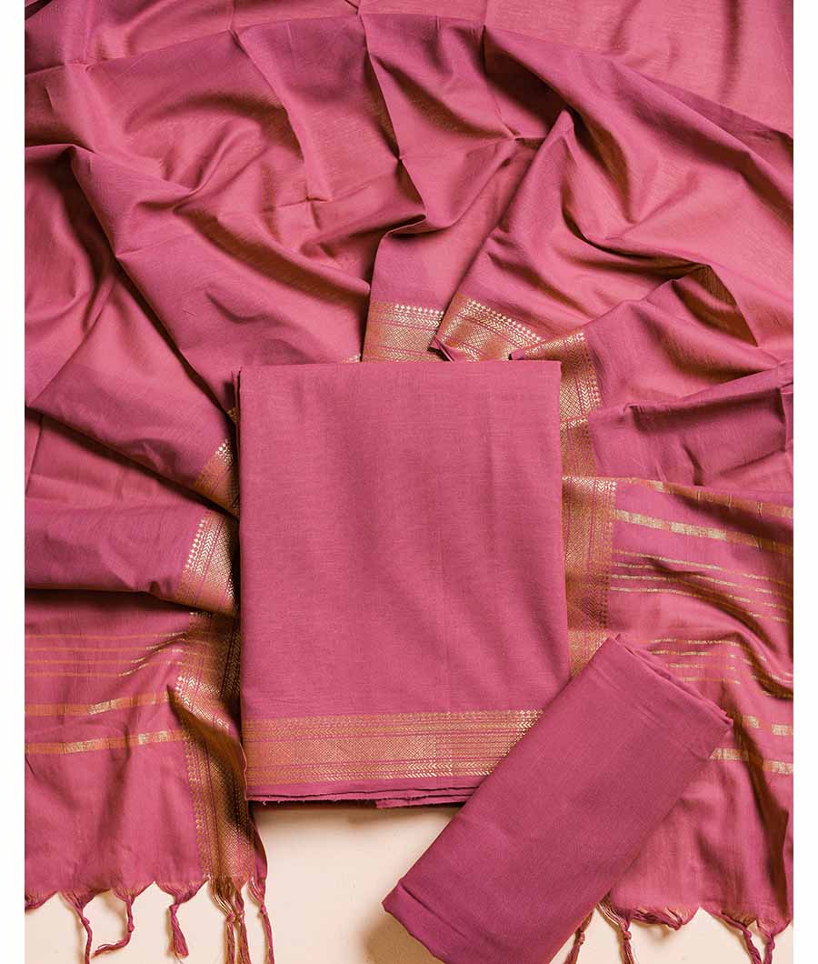 PURE MANGALGIRI COTTON SUIT SET