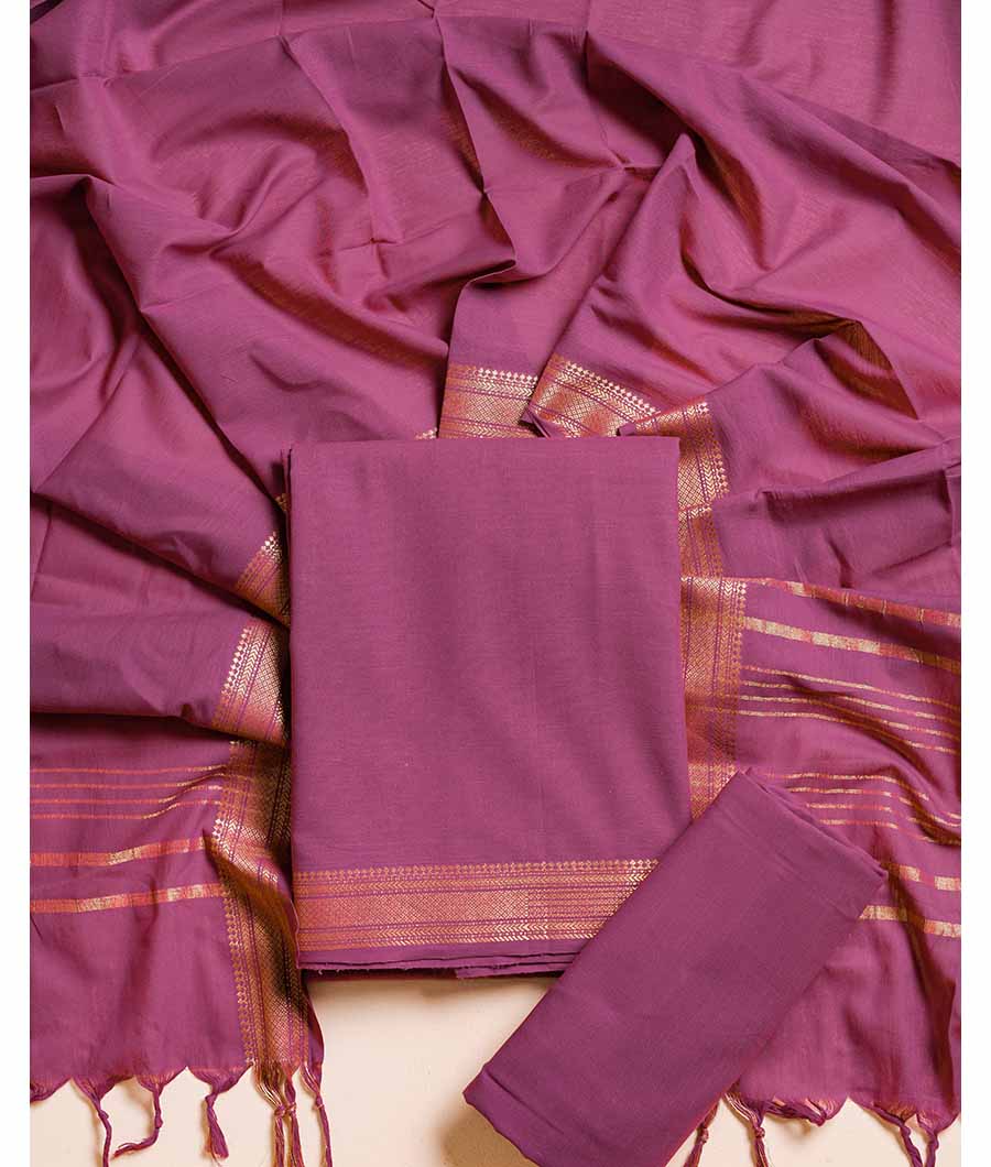 PURE MANGALGIRI COTTON SUIT SET