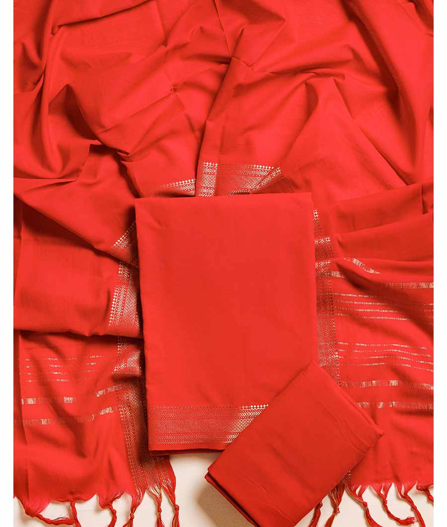 PURE MANGALGIRI COTTON SUIT SET