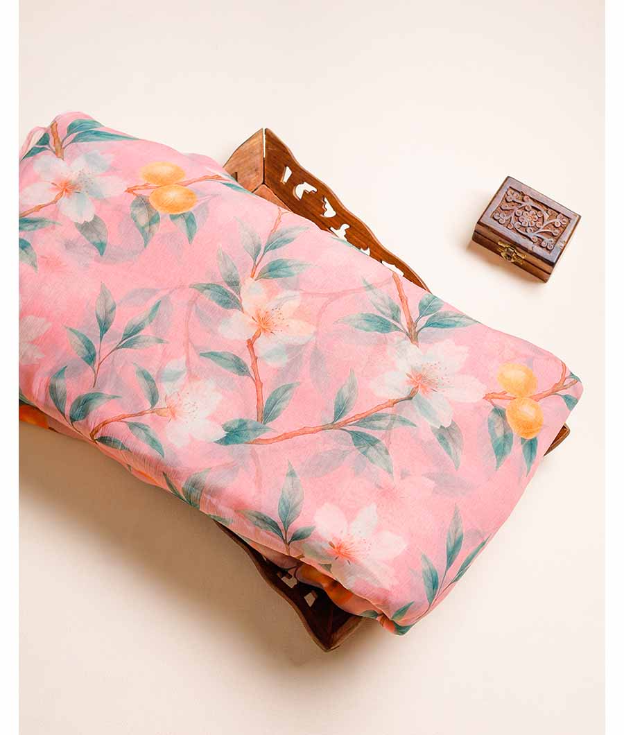 PURE CHIFFON PRINTED FABRIC
