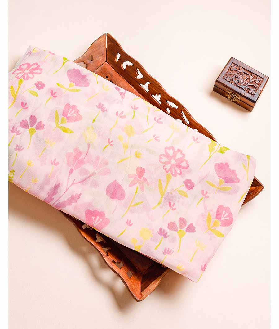 PURE CHIFFON PRINTED FABRIC