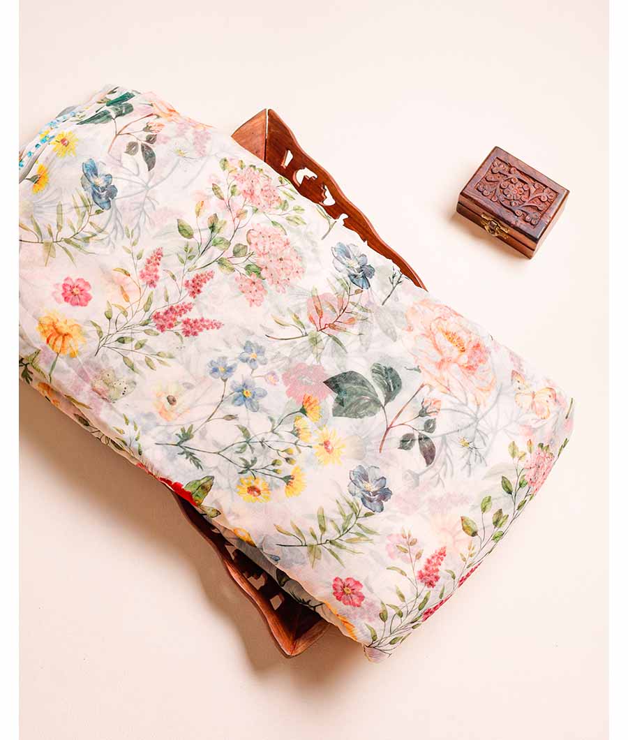 PURE CHIFFON PRINTED FABRIC