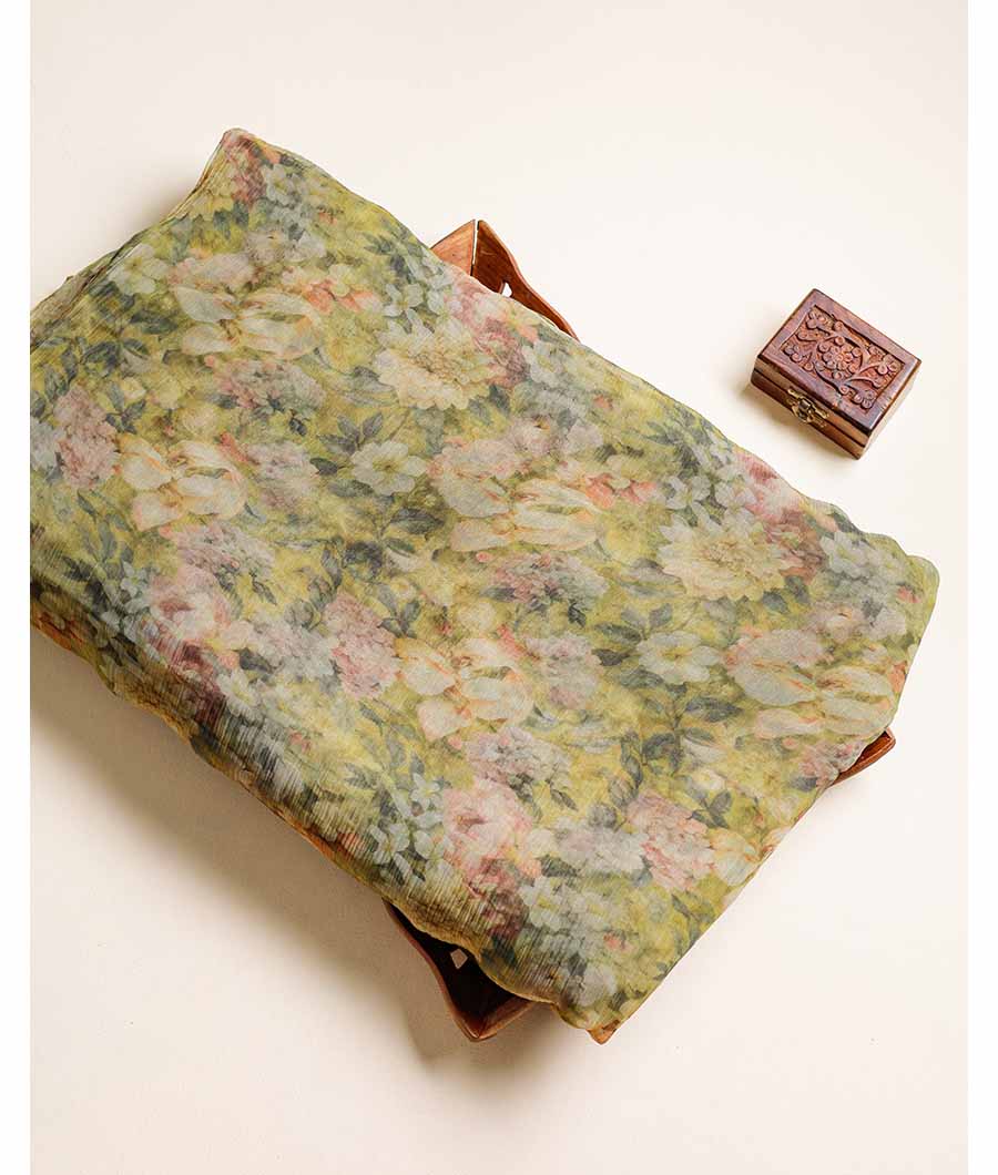 PURE CHIFFON PRINTED FABRIC