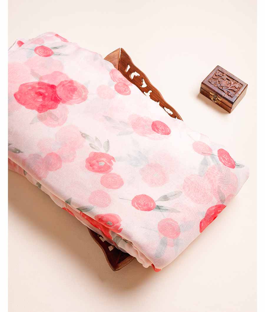 PURE CHIFFON PRINTED FABRIC