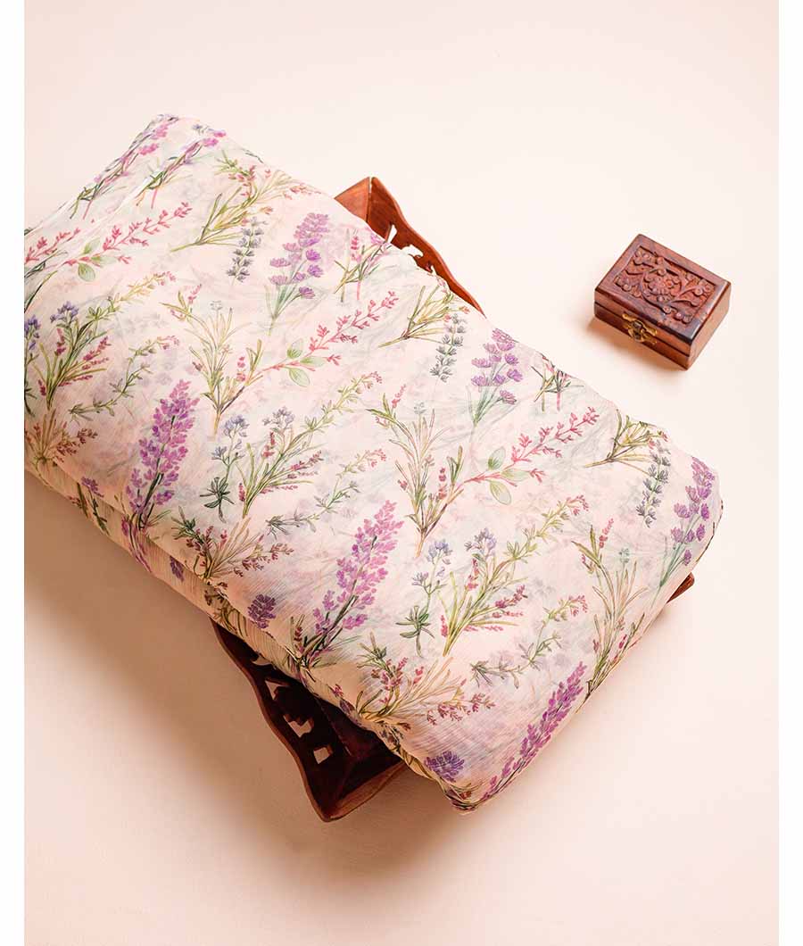 PURE CHIFFON PRINTED FABRIC