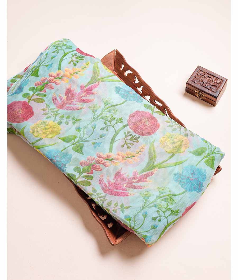 PURE CHIFFON PRINTED FABRIC