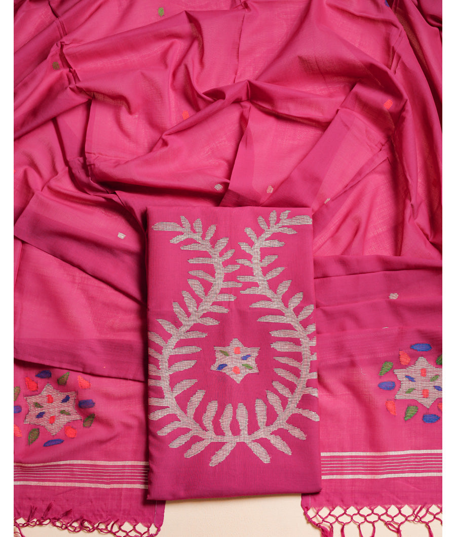 PURE BENGAL COTTON HANDLOOM SUIT SET