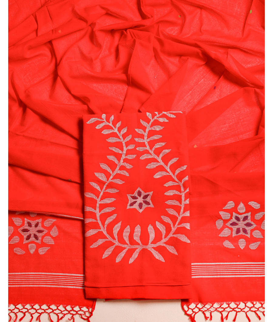 PURE BENGAL COTTON HANDLOOM SUIT SET
