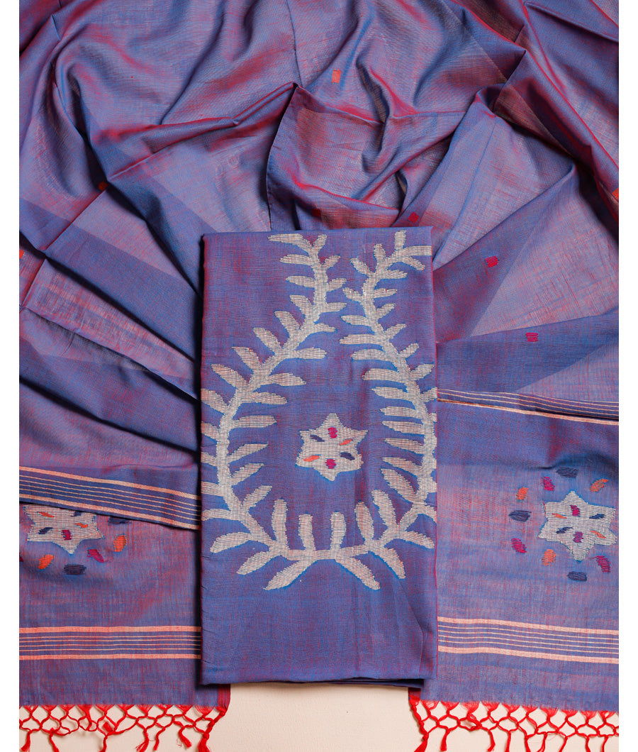 PURE BENGAL COTTON HANDLOOM SUIT SET
