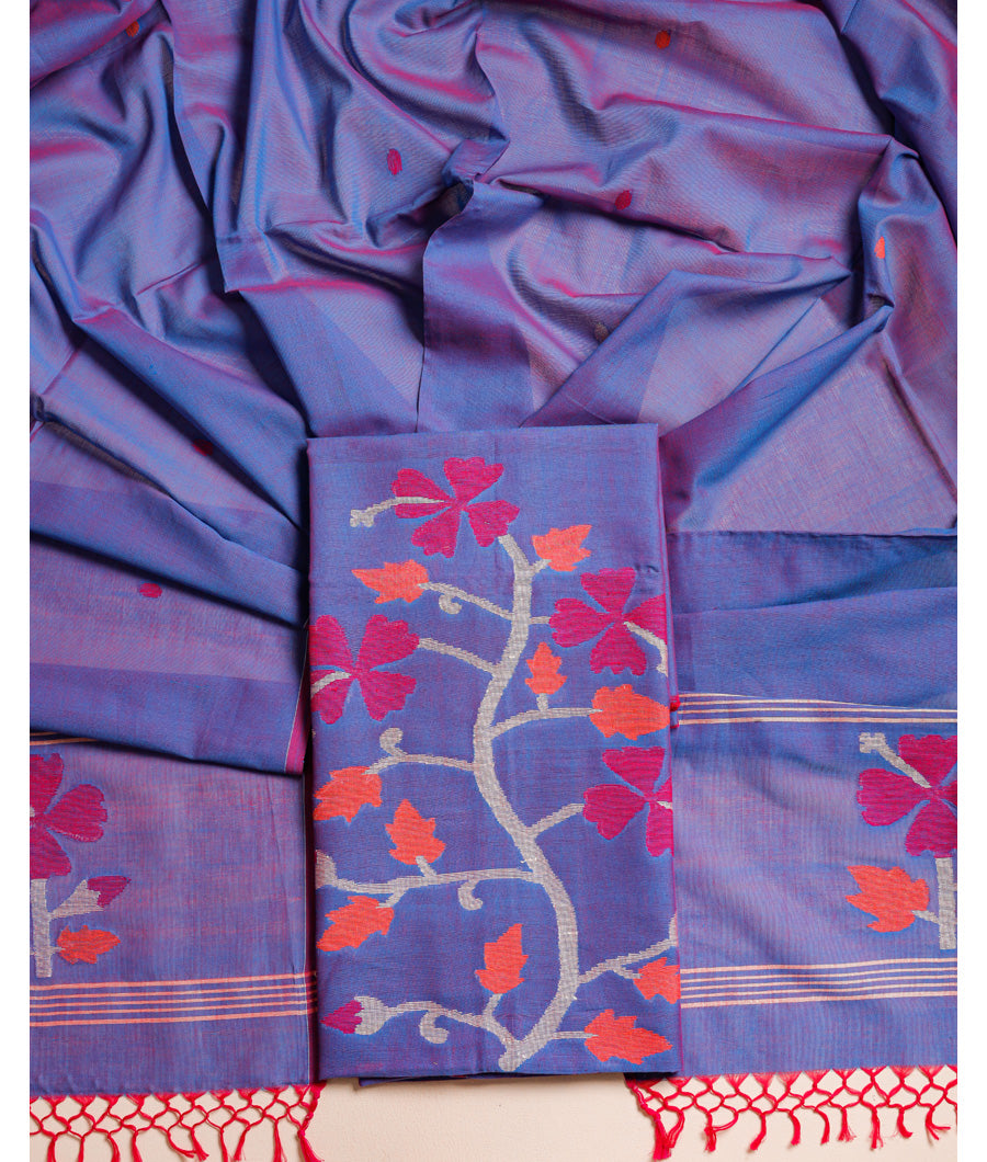 PURE BENGAL COTTON HANDLOOM SUIT SET