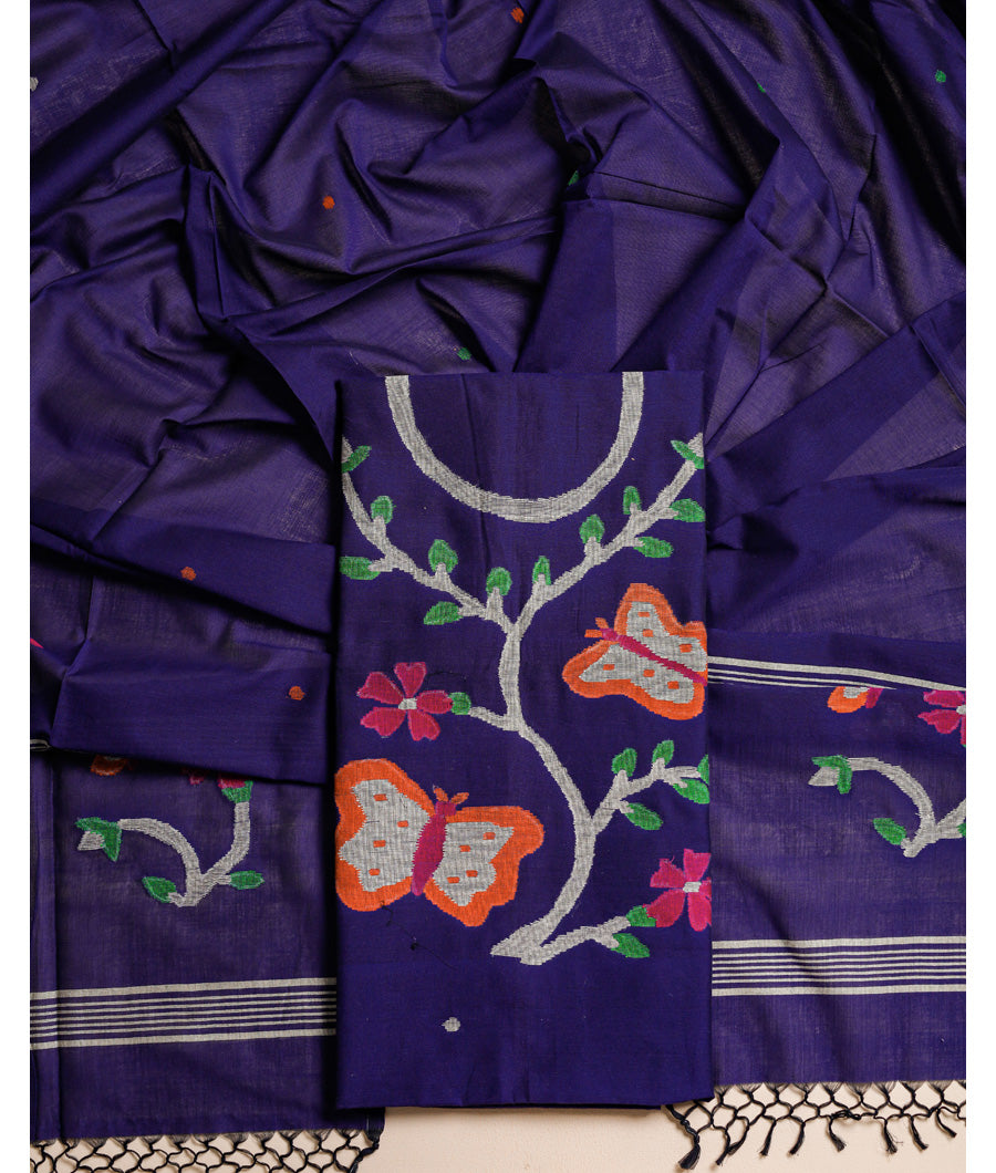 PURE BENGAL COTTON HANDLOOM SUIT SET