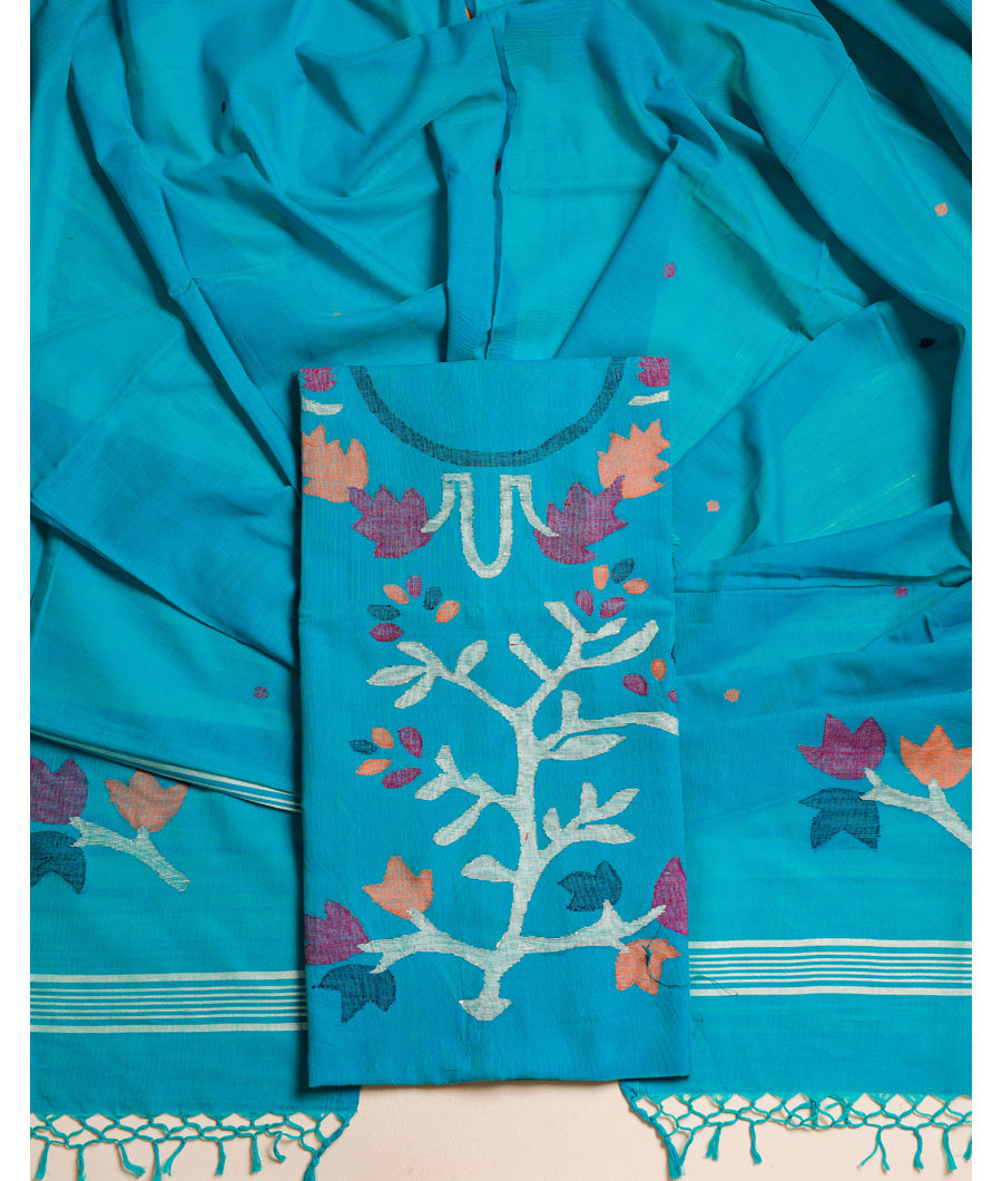 PURE BENGAL COTTON HANDLOOM SUIT SET