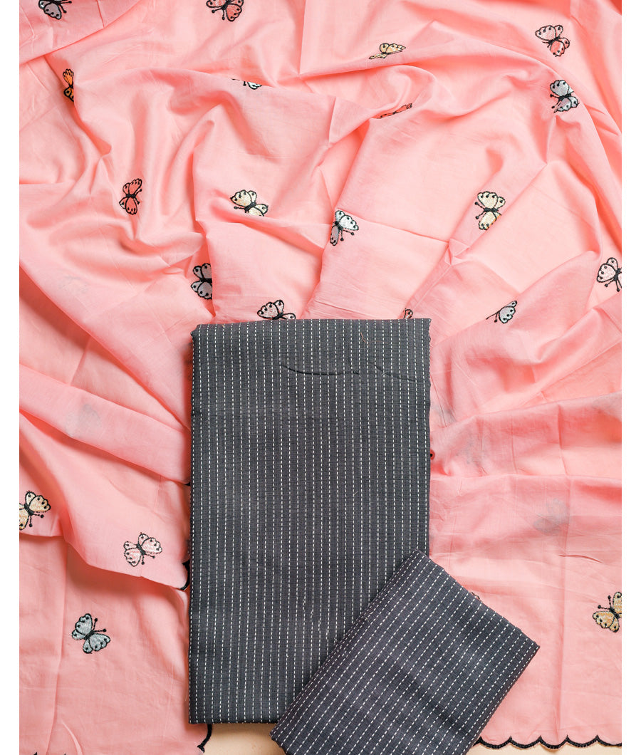 PURE COTTON 3 PIECE SUIT SET
