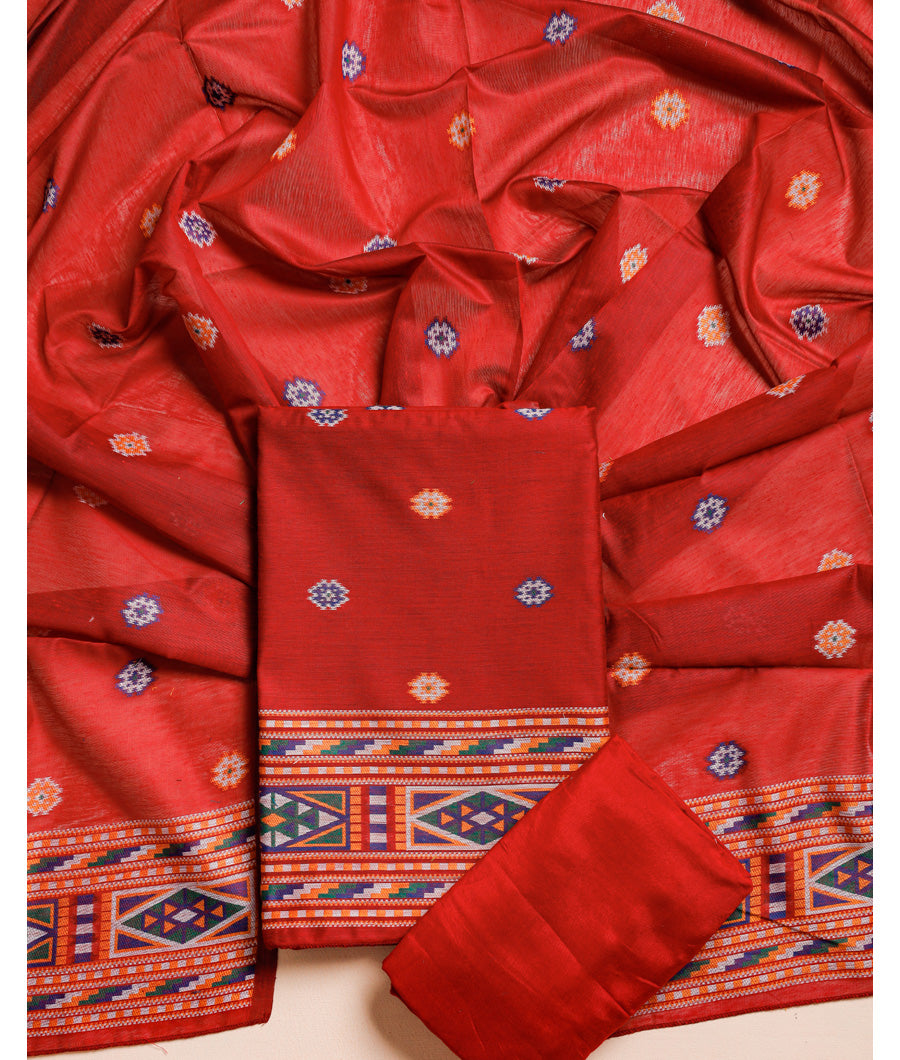 MUGA SILK WOVEN SUIT SET