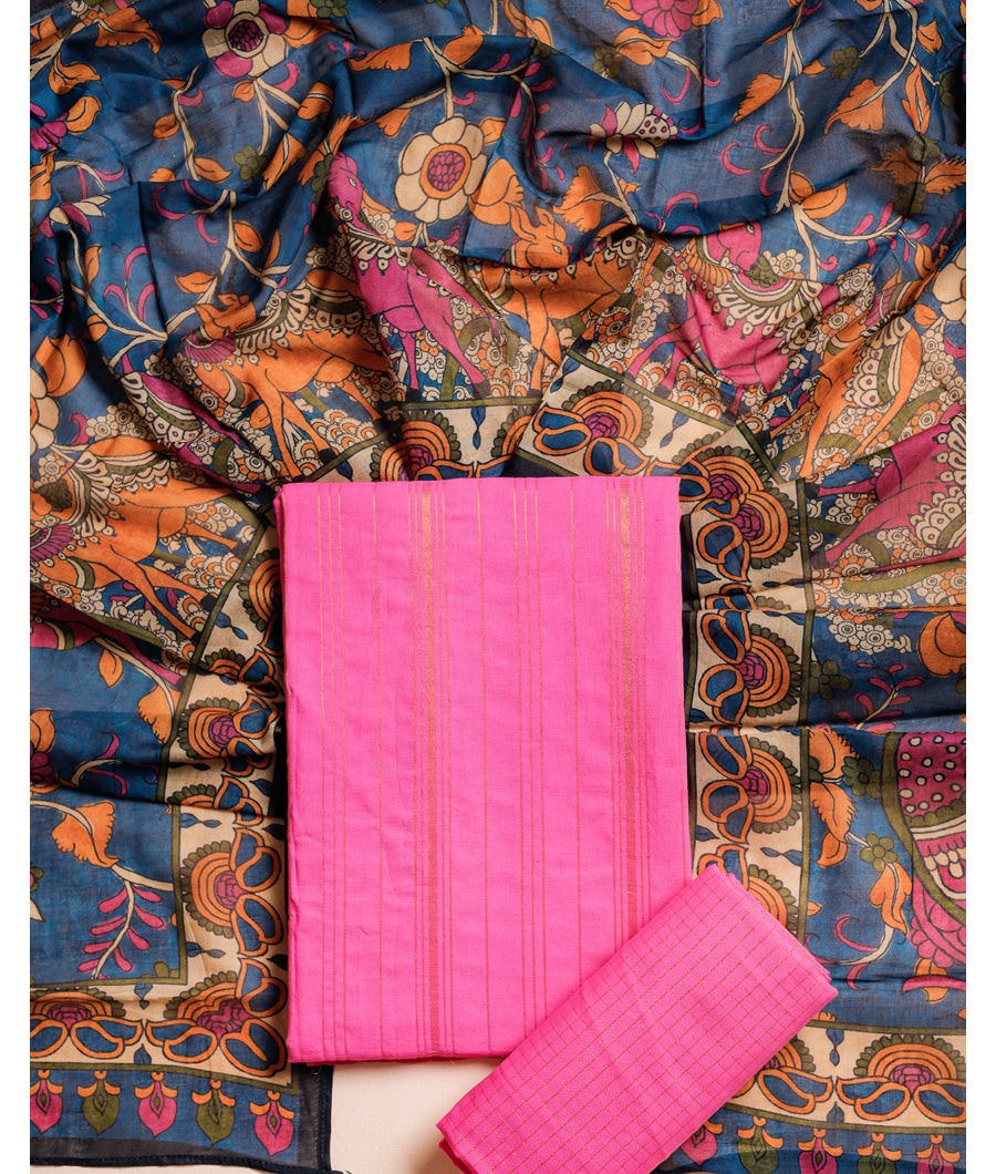 PURE COTTON LUREX WOVEN SUIT SET