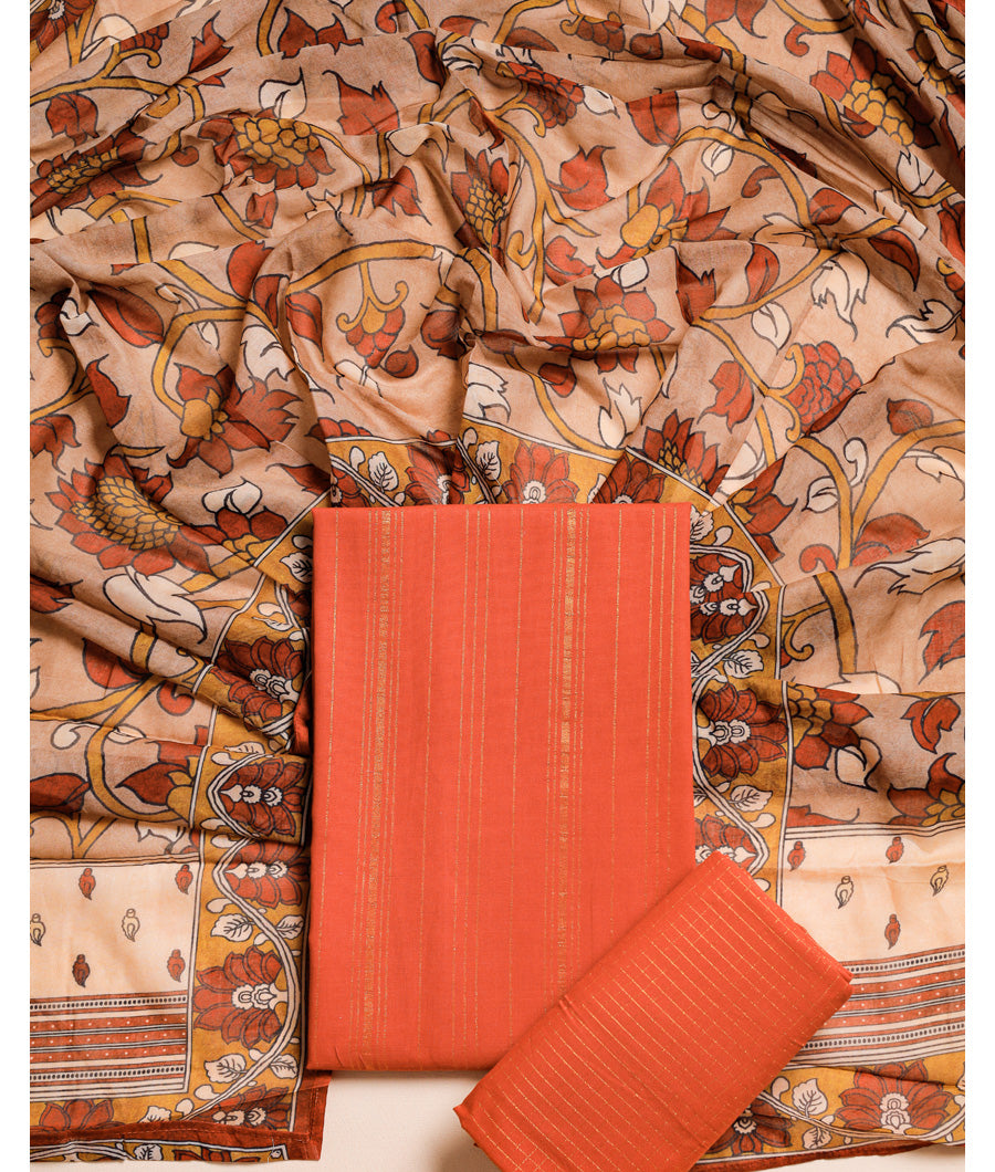 PURE COTTON LUREX WOVEN SUIT SET