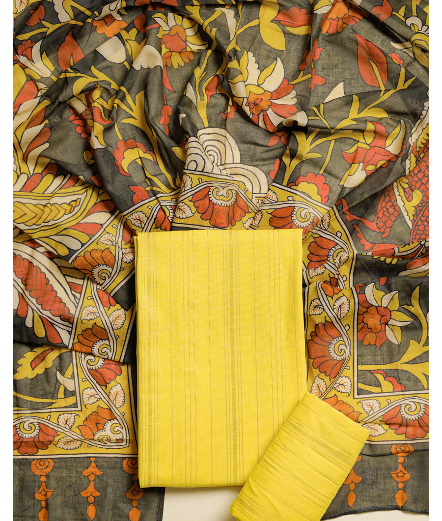 PURE COTTON LUREX WOVEN SUIT SET