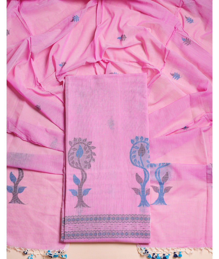 PURE COTTON JAMDHANI SUIT SET