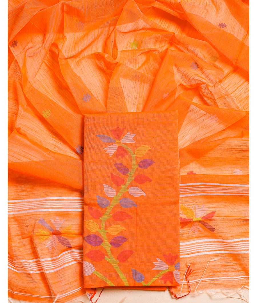 PURE COTTON JAMDHANI SUIT SET