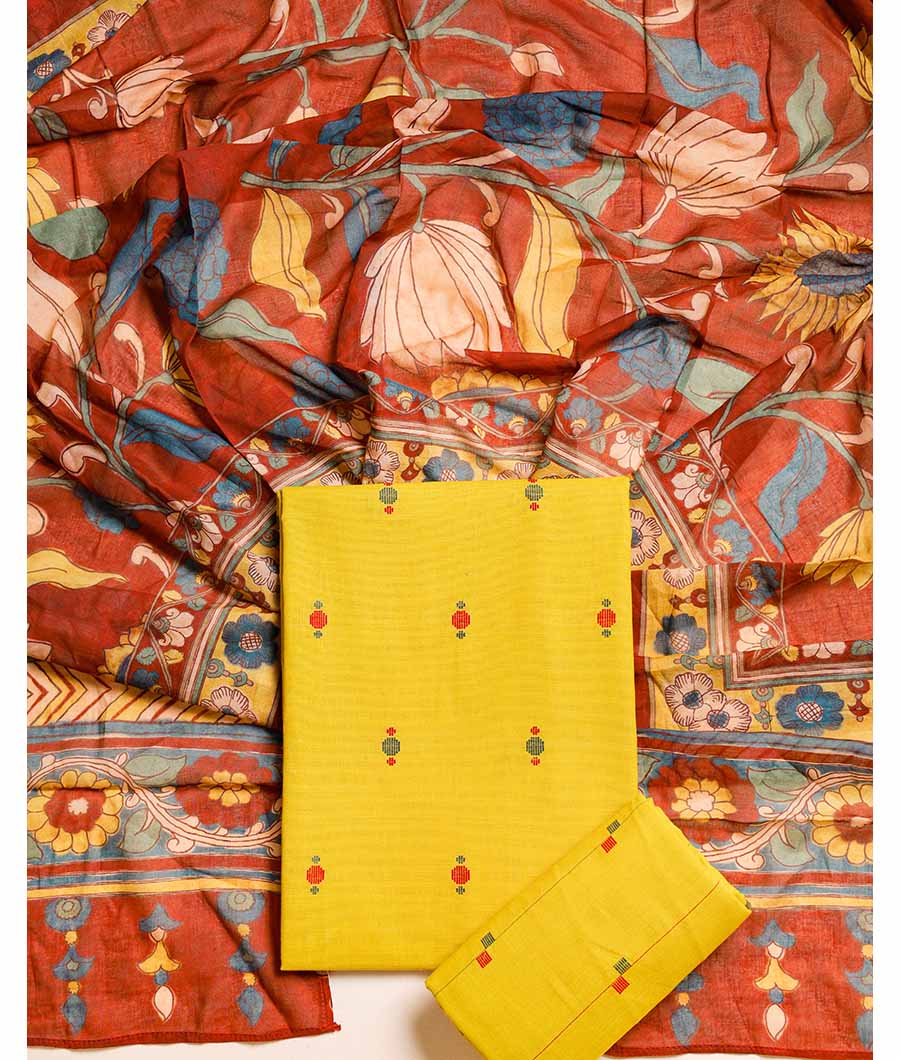 COTTON WOVEN SUIT SET