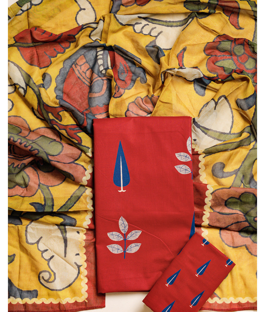 COTTON PRINTED SUIT SET