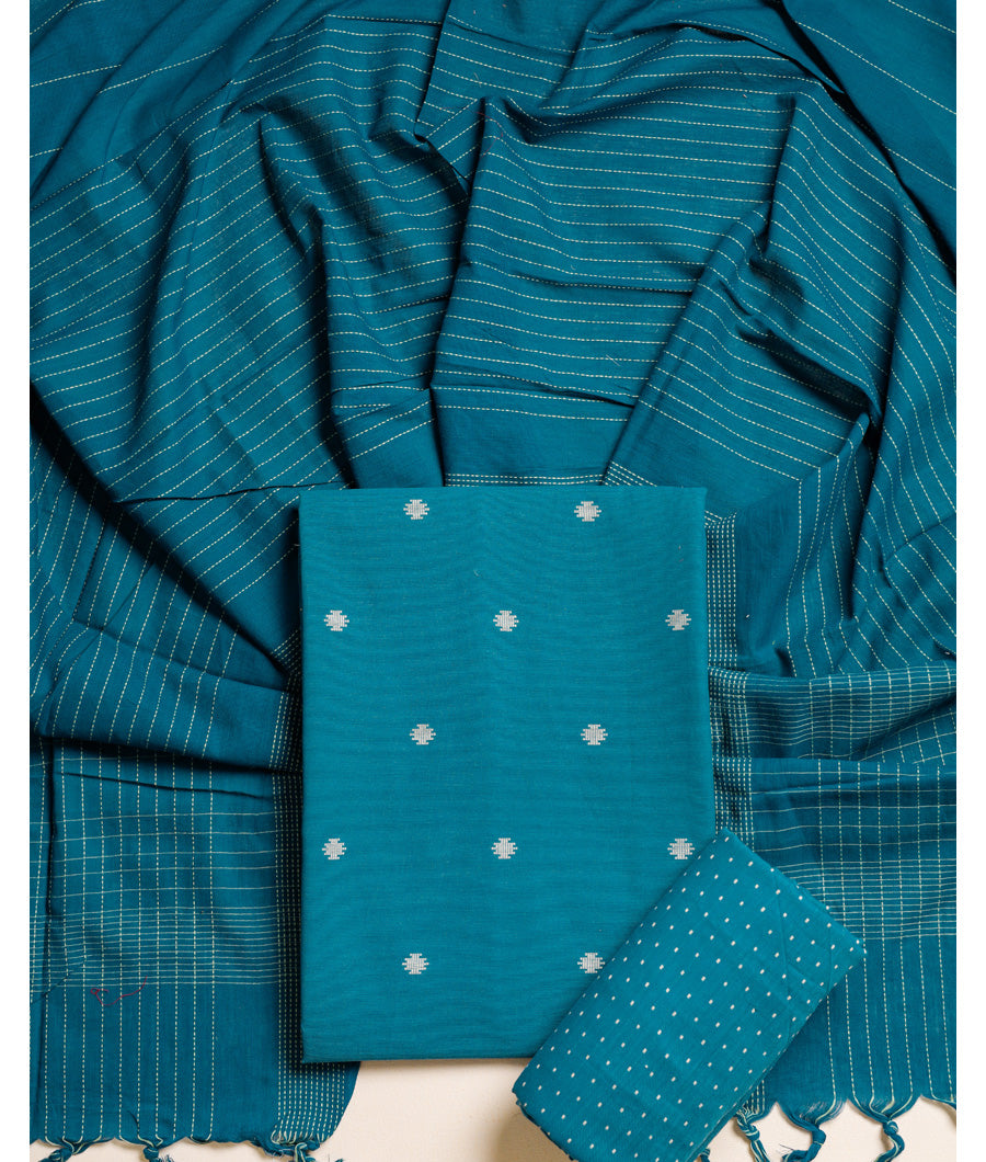 COTTON WOVEN SUIT SET