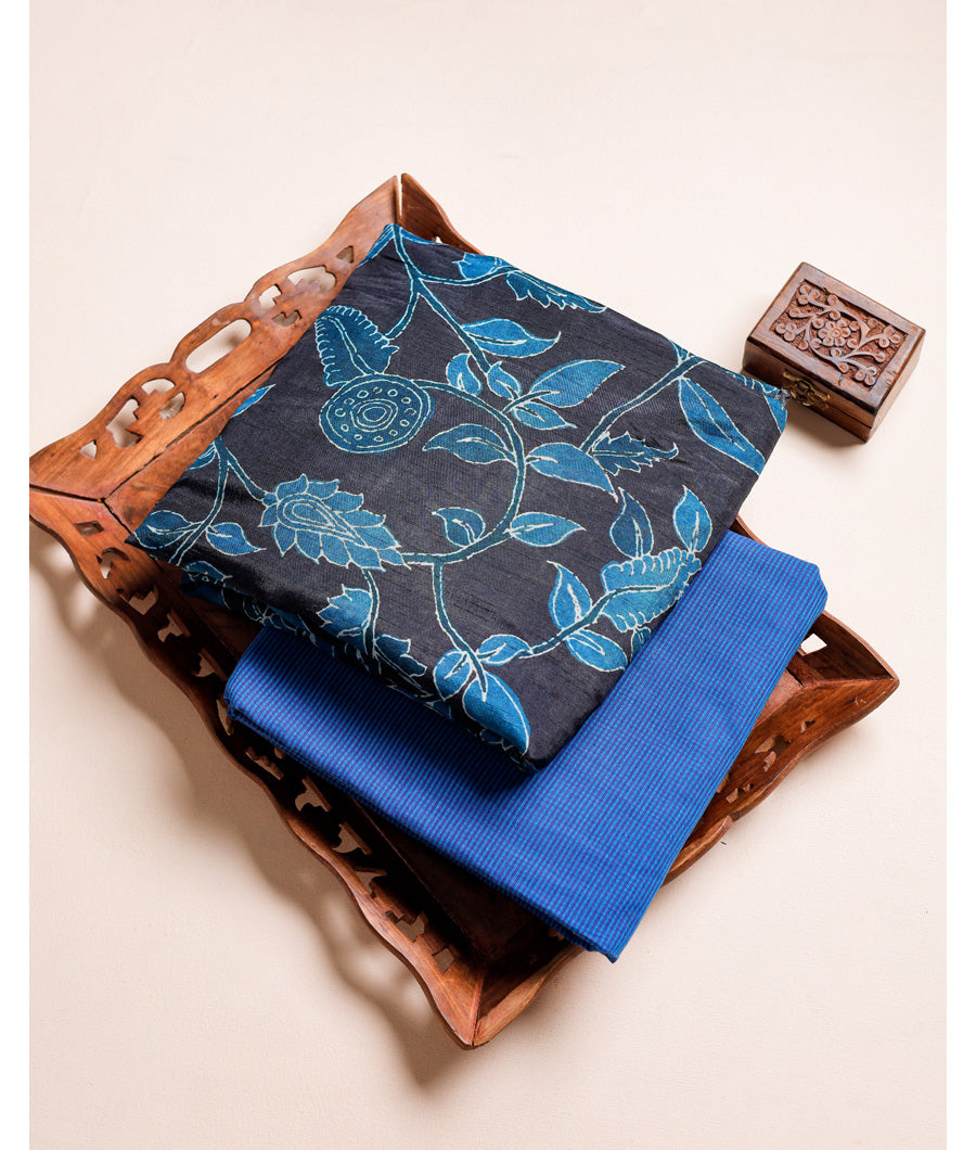KALAMKARI DOLA SILK MIX & MATCH