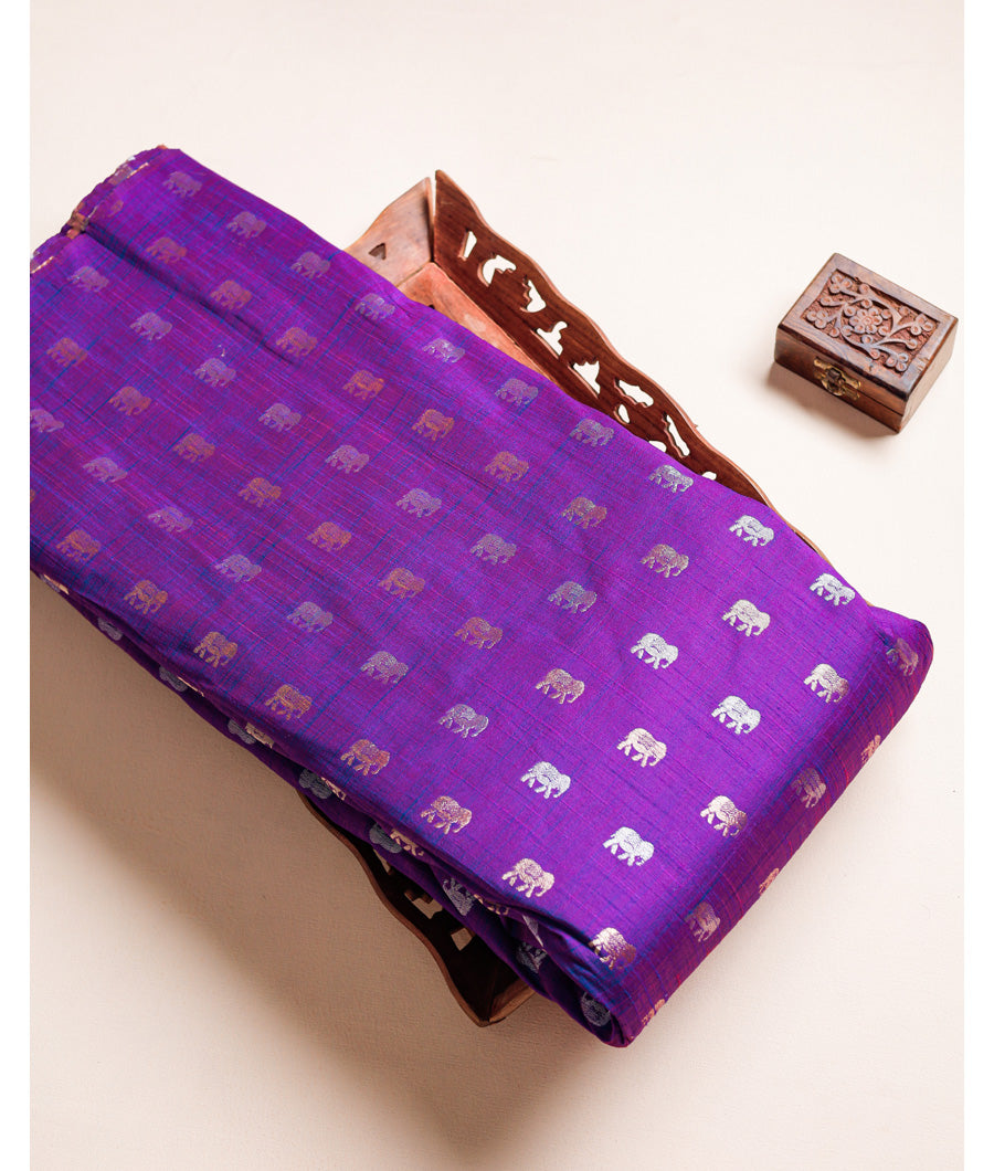 DUPION SILK BROCADE FABRIC