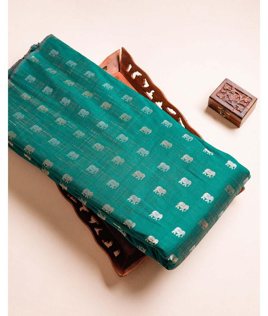 DUPION SILK BROCADE FABRIC