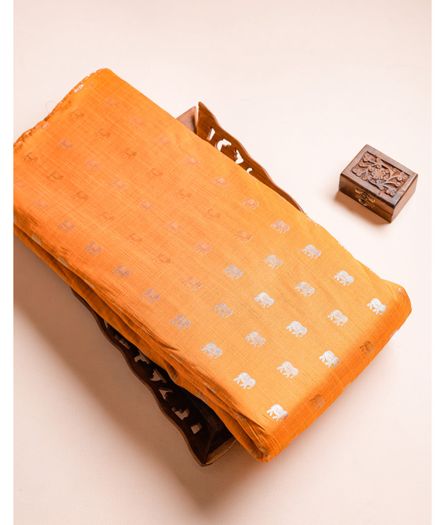 DUPION SILK BROCADE FABRIC