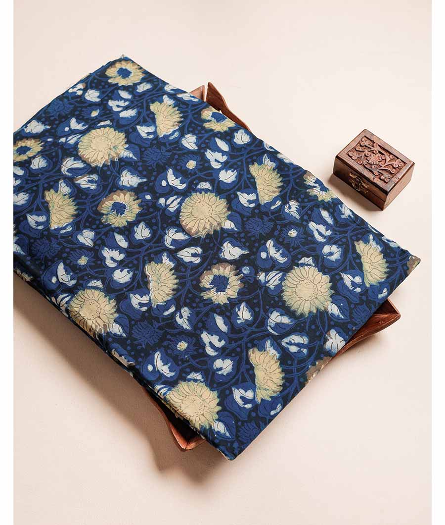 PURE COTTON HAND BLOCK PRINTED FABRIC