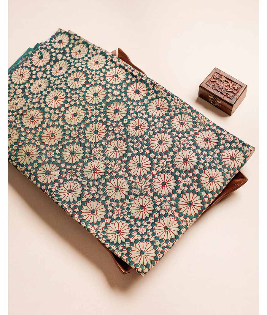 PURE COTTON HAND BLOCK PRINTED FABRIC