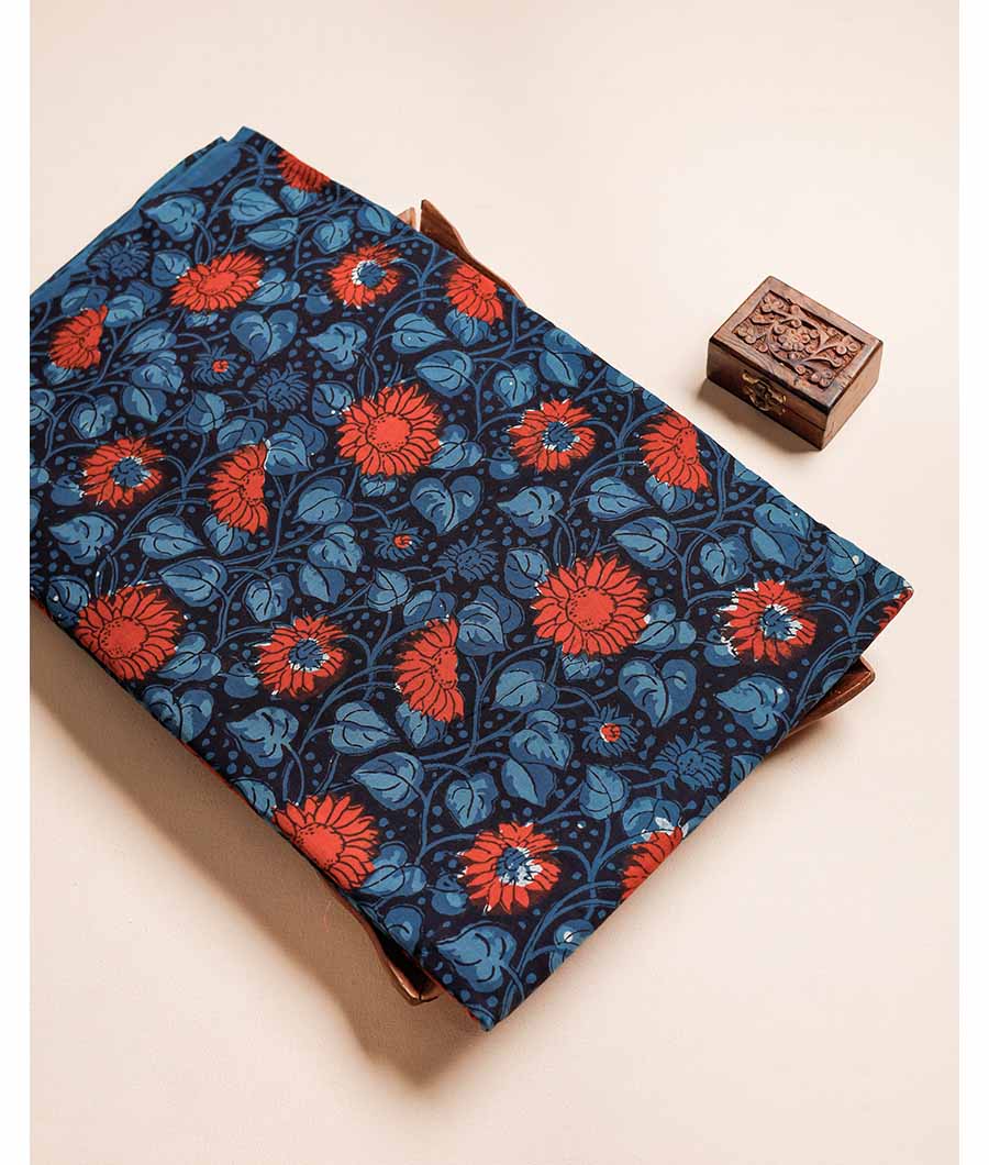 PURE COTTON HAND BLOCK PRINTED FABRIC